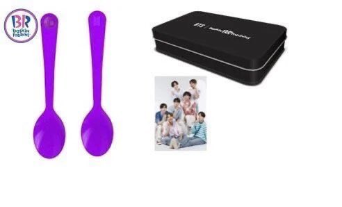 باسكن روبنز يهدي كيكة بانقتان لفريق BTS 4