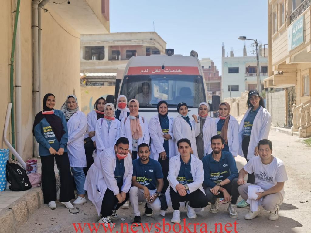 طلاب الصيدلة في جامعة سيناء ينظمون حملة للتبرع بالدم 10