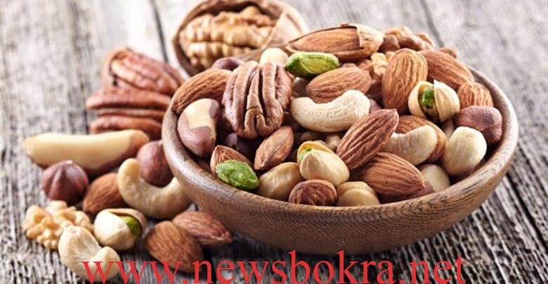 المكسرات أثناء الرجيم