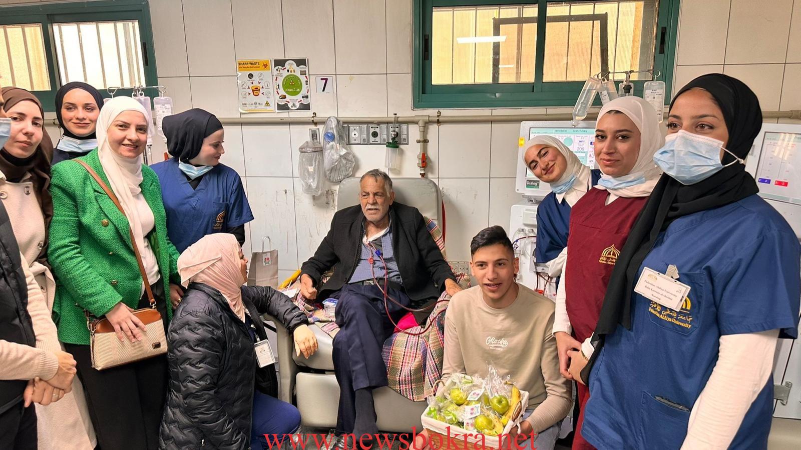 فلسطين الأهلية تنظم فعالية متميزة لمرضى غسيل الكلى بمستشفى الحسين 6