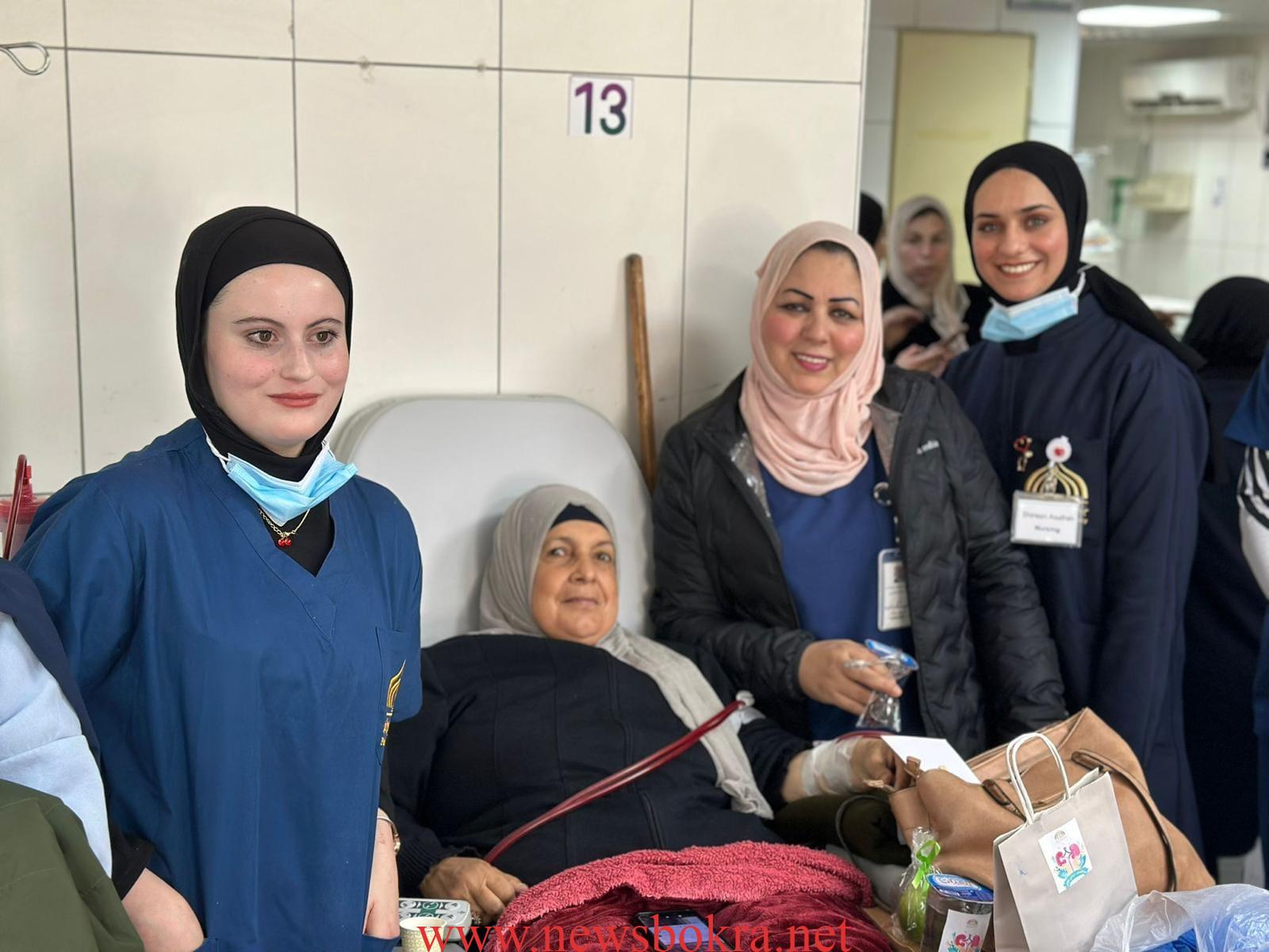 فلسطين الأهلية تنظم فعالية متميزة لمرضى غسيل الكلى بمستشفى الحسين 7