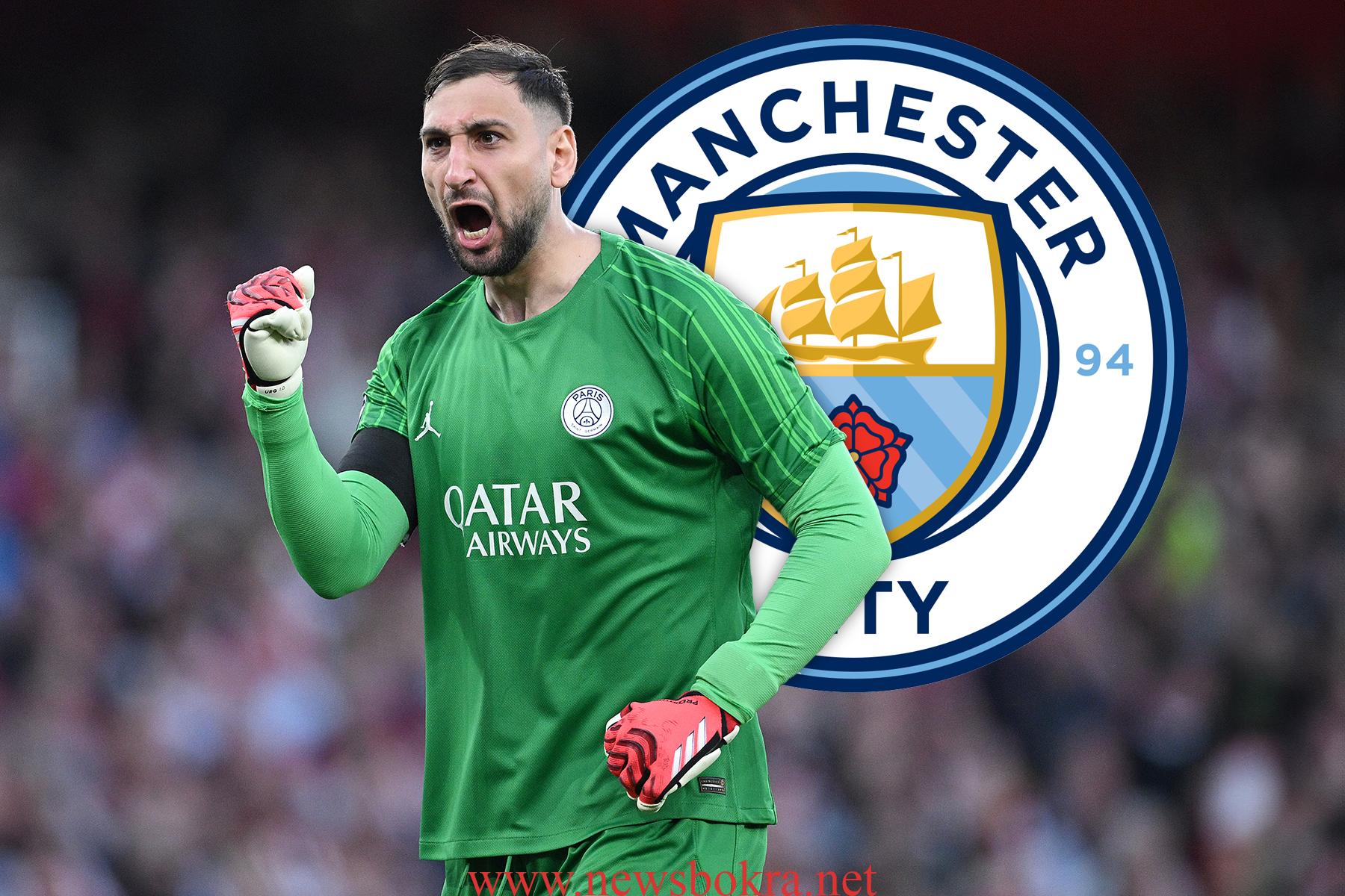 donnarumma دوناروما يرتدي قميص مانشستر سيتي 1 donnarumma دوناروما يرتدي قميص مانشستر سيتي 1