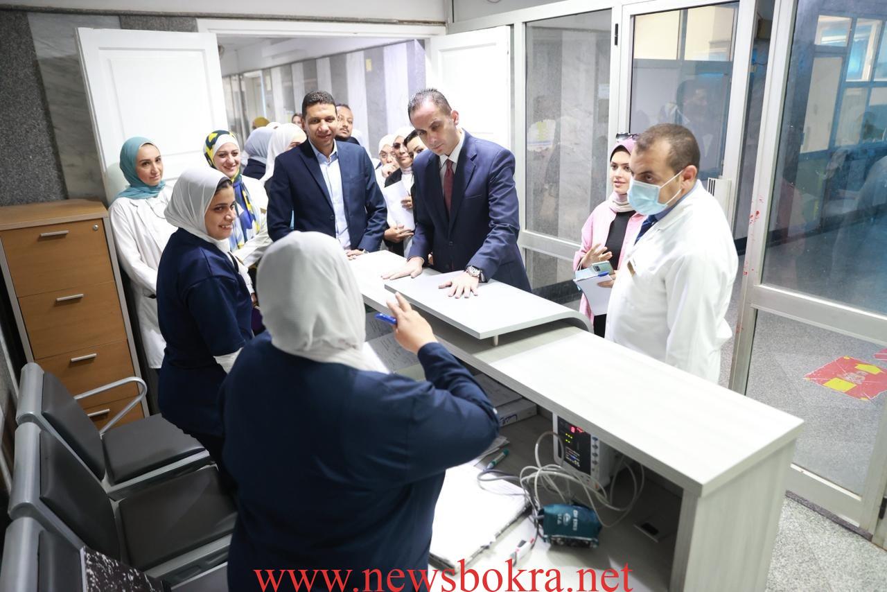 نائب وزير الصحة يحيل موظفين بمستشفى القاهرة الجديدة للتحقيق 1 مستشفى القاهرة الجديدة
