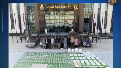 بحوزتهم 900 ألف قرص.. سقوط عصابة تهريب الكبتاجون بالسلام 6