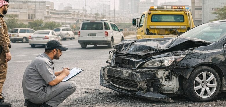 حجز موعد تقدير تلفيات السيارات في السعودية خطوة بخطوة 2 مراكز تقدير تلفيات السيارات، حوادث المرور في السعودية، تقدير الأضرار، شركات التأمين السعودية، تسوية حوادث السيارات