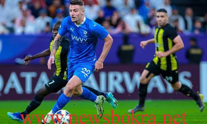 الهلال والاتحاد يتواجهان في كلاسيكو ناري بالدوري السعودي اليوم 1 الهلال والاتحاد