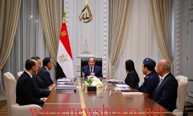 الرئيس السيسي يتابع منظومة الأمن الغذائي والدعم.. مخزون السلع الأساسية يكفي فترات آمنة تقترب من عام 1