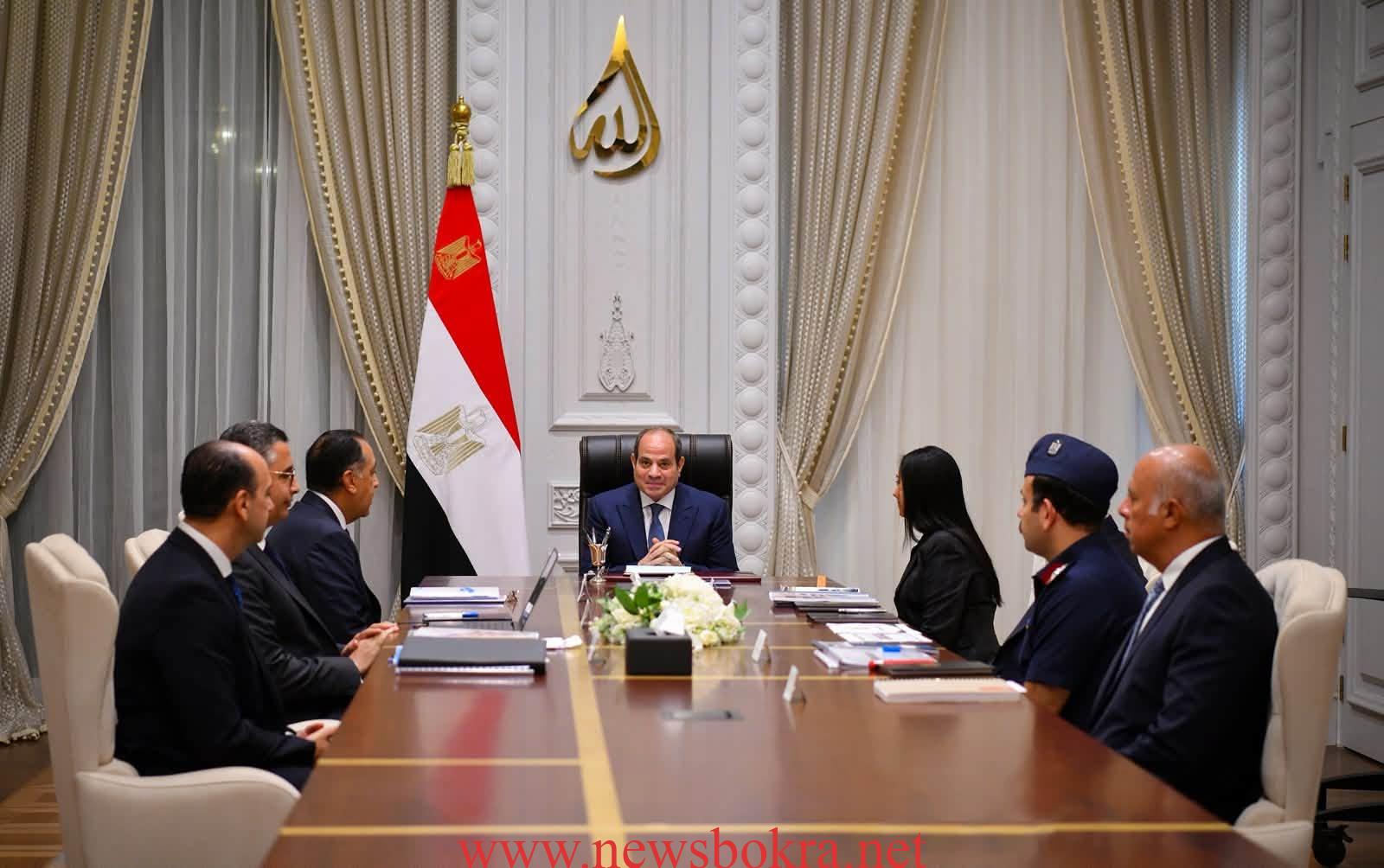 الرئيس السيسي يتابع منظومة الأمن الغذائي والدعم.. مخزون السلع الأساسية يكفي فترات آمنة تقترب من عام 1